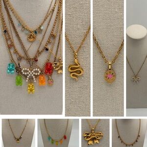 $8 colorful layering necklaces; stacks, mix & match